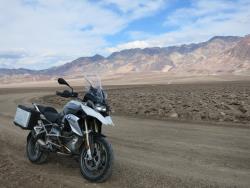 Die BMW R1200GS im Death Valley